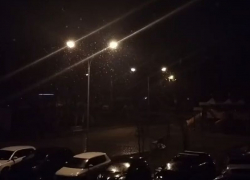 Первый снег в Воронеже в уходящем году читатели запечатлели на видео