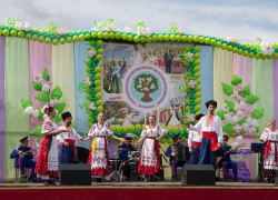 Более 2000 тысяч воронежцев приняли участие в фольклорном фестивале «Цветущая яблоня» 