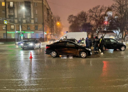 В центре Воронежа произошло смертельное двойное ДТП