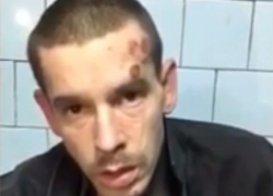 Опубликовано видео допроса бомжа, ранившего в Воронеже полицейских 
