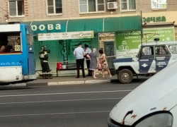 Стала известна причина оцепления автобусной остановки в Воронеже