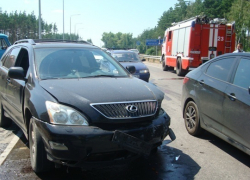 В Воронеже из-за  столкновения дорогостоящего Lexus и "ВАЗа" пострадали пять человек: среди них ребёнок