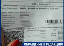 Многодетную мать из Воронежа шокировали цифры в платежке за отопление