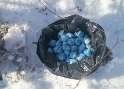 В Воронеже нашли тайник с огромной партией героина