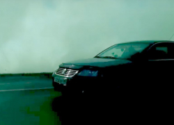 Задымление трассы под Воронежем из-за ландшафтного пожара попало на видео