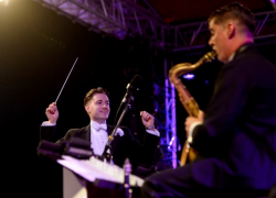 На Платоновском фестивале под Воронежем выступил английский джазовый оркестр