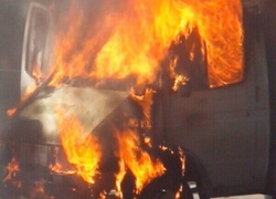 Водитель «Газели» сгорел после столкновения с фурой под Воронежем