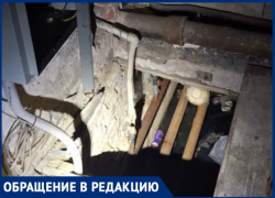 «Зиму дом не выдержит»: житель Воронежа показал на видео хронический потоп в подвале