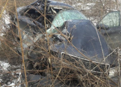 Опубликовано фото с места страшного смертельного ДТП на воронежской дороге