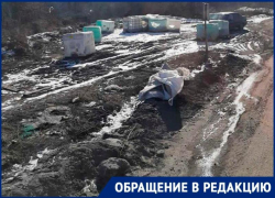 Подозрительные канистры с неизвестной жидкостью захламили улицу в Воронеже