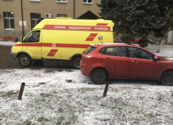 Опубликовано фото с места аварии с участием «скорой помощи» в Воронеже