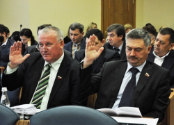 На заседание Воронежской городской Думы сбежались почти все депутаты