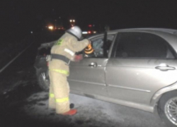Пять человек пострадали в лобовом столкновении «Дэу» и ВАЗа на воронежской трассе 