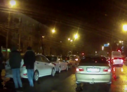  В Воронеже столкнулись 5 автомобилей 