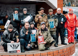 В Воронежской области прошли соревнования по зимней рыбалке и охотничьему биатлону