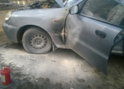 Воронежец сжег машину бывшей любовницы