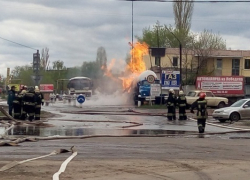 Пострадавшие при пожаре на АЗС в Воронеже находятся в стабильно тяжелом состоянии