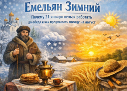 Емельян Зимний: почему 21 января нельзя работать до обеда и как предсказать погоду на август