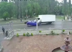 Появилось видео ДТП, в котором погиб 28-летний воронежец