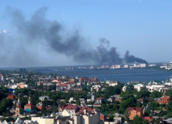 Стала известна причина гигантского столба черного дыма над Воронежем