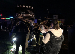 На место страшного ДТП с двумя автобусами приехали воронежские следователи