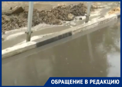 Ремонт тротуаров толкает воронежцев на проезжую часть 