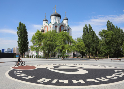 Опубликовано фото благоустройства сквера около стадиона «Факел» в Воронеже