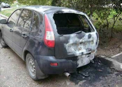 Автомобилистка после ДТП погибла в горящей «Ладе» под Воронежем 