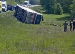 Автобус с военными попал в ДТП в Воронежской области – есть погибший и раненые 