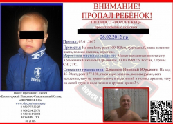 Пропавшего 5-летнего мальчика в Воронеже нашли через полгода поисков