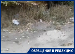 Житель Воронежа пожаловался на отсутствие цивилизации на улице Владимира Невского