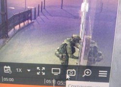 Опубликованы новые кадры нападения на полицейский участок в Лисках 