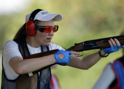 Сотрудник Воронежской полиции Елена Ткач вошла в тройку лидеров на Чемпионате мира по стендовой стрельбе