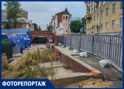 Как спустя два месяца выглядит обрушившийся Каменный мост в Воронеже