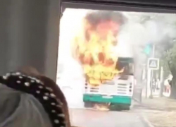 Мэр Кстенин и МВД прокомментировали пожар в воронежском автобусе