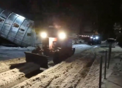 Более 3 тыс. кубометров снега убрали за ночь в Воронеже