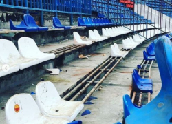 Назван размер ущерба воронежскому стадиону после беспорядков фанатов