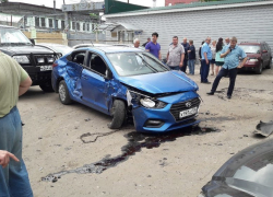 Последствия массового ДТП в Воронеже из-за отказавшего газа попали на видео