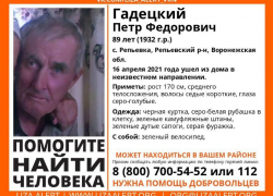 89-летний мужчина на зелёном велосипеде пропал в Воронежской области