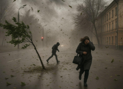 Желтый уровень опасности: Воронежцев предупредили о сильном ветре и тумане