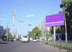 Маршрутчик бросил вызов правилам в Воронеже  