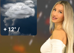 Солнечная красотка расскажет, как не промокнуть в Воронеже