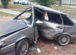 Легковушка сложилась пополам: жесткое столкновение произошло в Воронеже