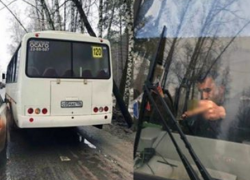 Очевидцы: В Воронеже водитель маршрутки плюнул на голову автомобилистки после ДТП