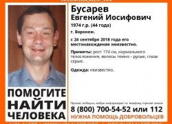 В Воронеже ищут пропавшего по дороге на заработки мужчину