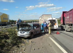 Автоледи из Латвии стала жертвой массового ДТП на воронежской трассе