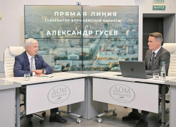Александр Гусев на прямой линии ответил, что будет с топливом в ближайшее время в Воронежской области