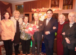 В Воронеже 100-летний юбилей отметил ветеран ВОВ 