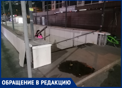  Пожухший подземный переход расстраивает жителей Воронежа 