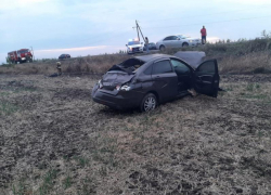 Вылет с трассы и опрокидывание обернулись двумя смертями под Воронежем 